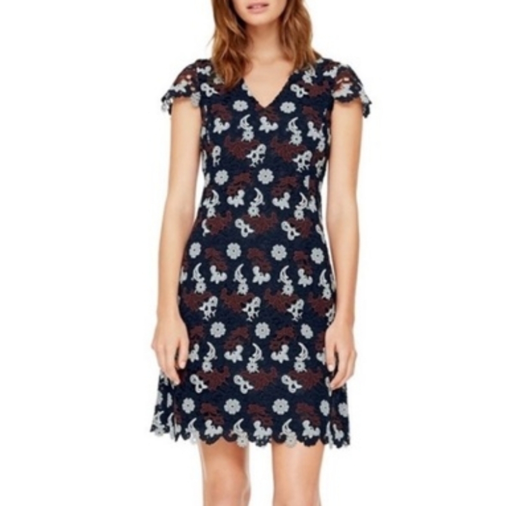 Tory Burch Guipure Bittersweet Lace Dress Sz4
